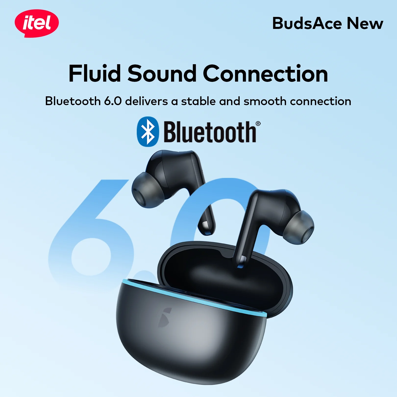 BudsAce Wireless Earbuds – Premium Breathing Light, 13mm Driver, 4-Mic ENC - Image 4