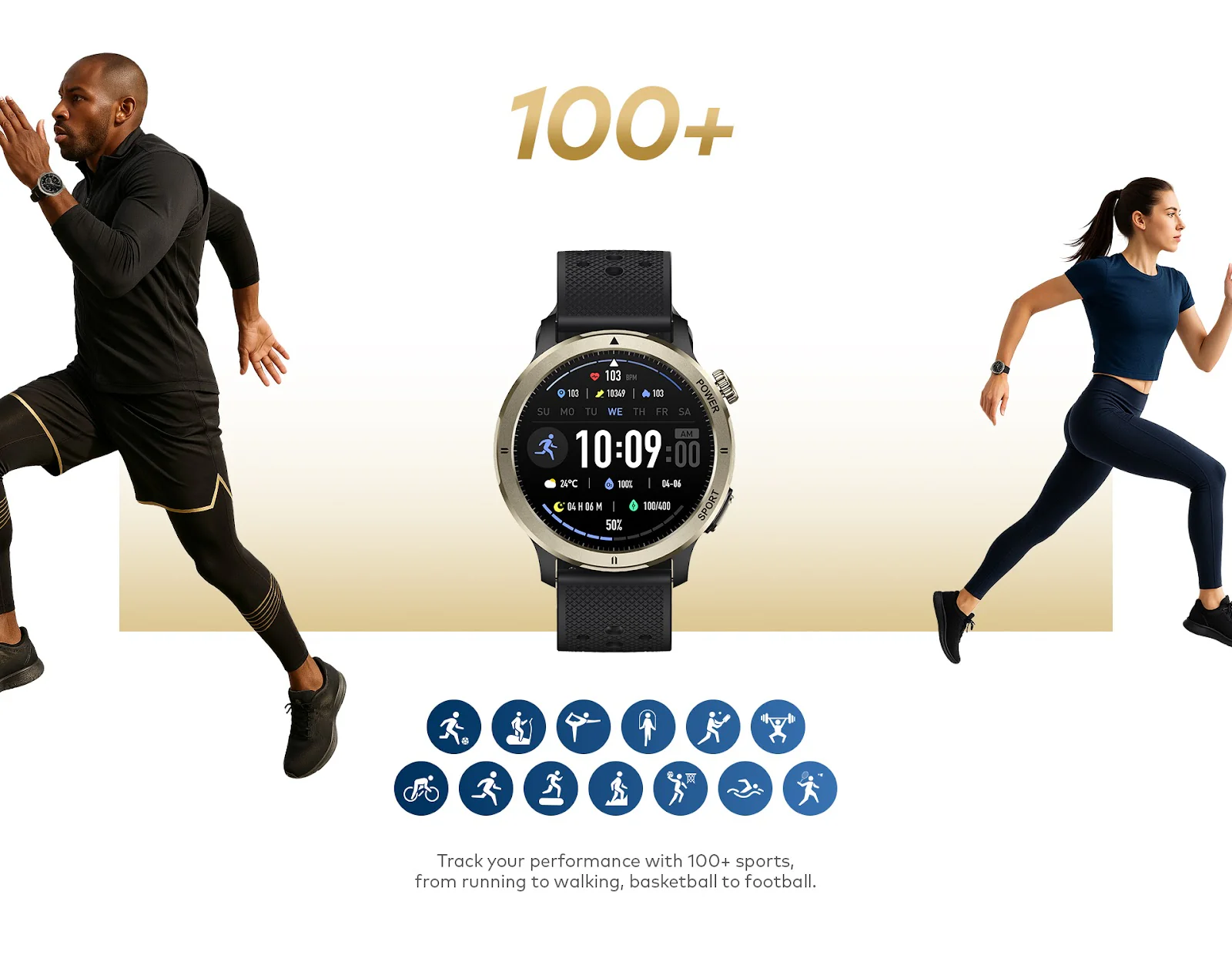 itel Fit O45 Smartwatch| Champions Promo - Image 3