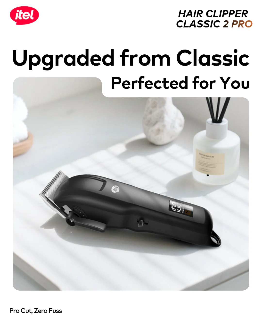 itel Hair Clipper IHC 33 Pro | Champions Promo - Image 5