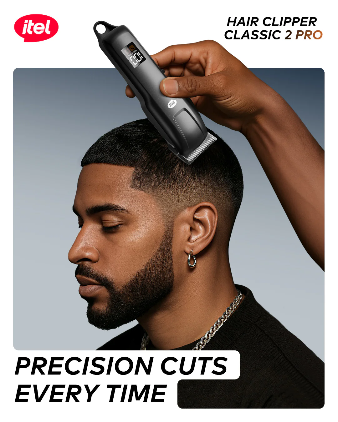 itel Hair Clipper IHC 33 Pro | Champions Promo - Image 8