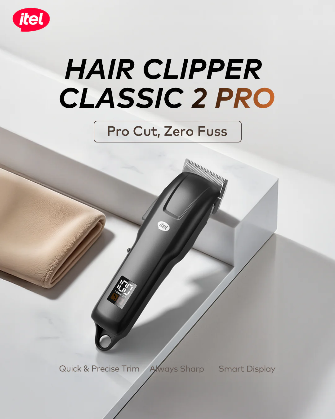 itel Hair Clipper IHC 33 Pro | Champions Promo - Image 9