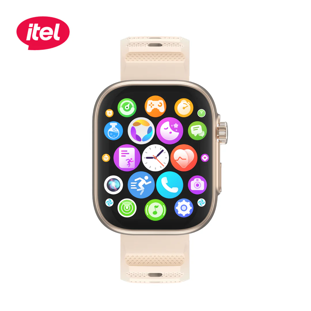 itel Smartwatch O23 StormUltra – 2.02" HD Display, Scratchproof Screen, IP68 Waterproof, Bluetooth Calling - Image 3