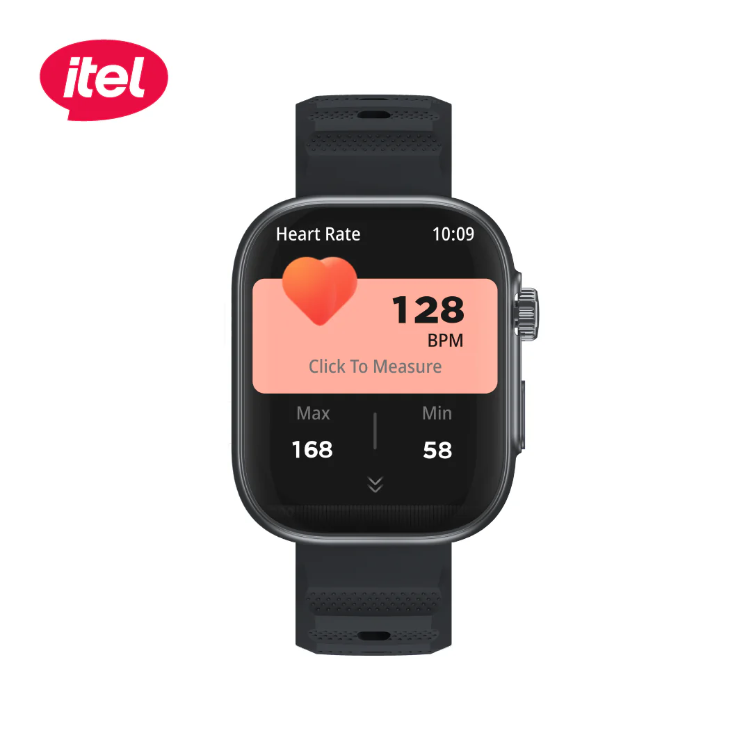 itel Smartwatch O23 StormUltra – 2.02" HD Display, Scratchproof Screen, IP68 Waterproof, Bluetooth Calling - Image 4
