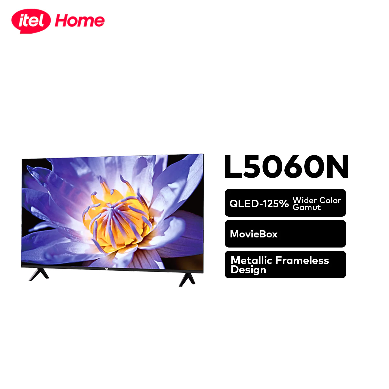 itel 32/43/50" QLED 4K Smart TV | Champions Promo - Image 3