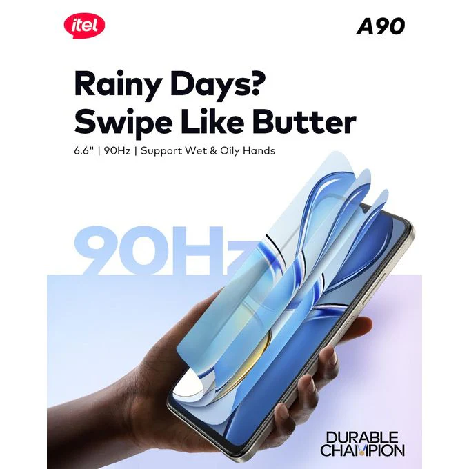 itel A90 6.6" 90hz Dynamic Display 5000mah 15W Fast Charge Android 128+4gb - Image 6