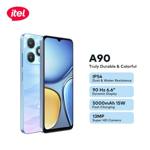 itel A90 6.6" 90hz Dynamic Display 5000mah 15W Fast Charge Android 128+4gb - Image 9