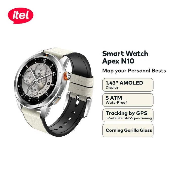 itel Apex N10 Smartwatch | Champions Promo - Image 2