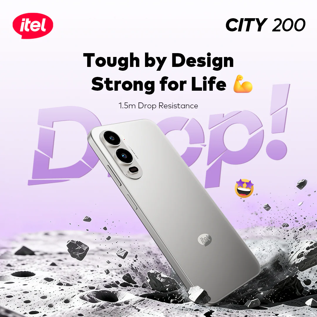 itel City 200 Smartphone – 6.78” 120Hz Display, 50MP AI Camera, 5200mAh Battery - Image 9
