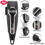 itel Multi-function Rechargeable Hair Clipper (IHC-38) - Image 2