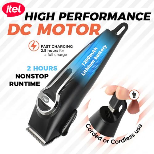 itel Multi-function Rechargeable Hair Clipper (IHC-38) - Image 7
