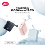 PowerEasy1 10000 A1421 Nano 22.5W Fast Charging Type-C Built-in Cable - Image 8