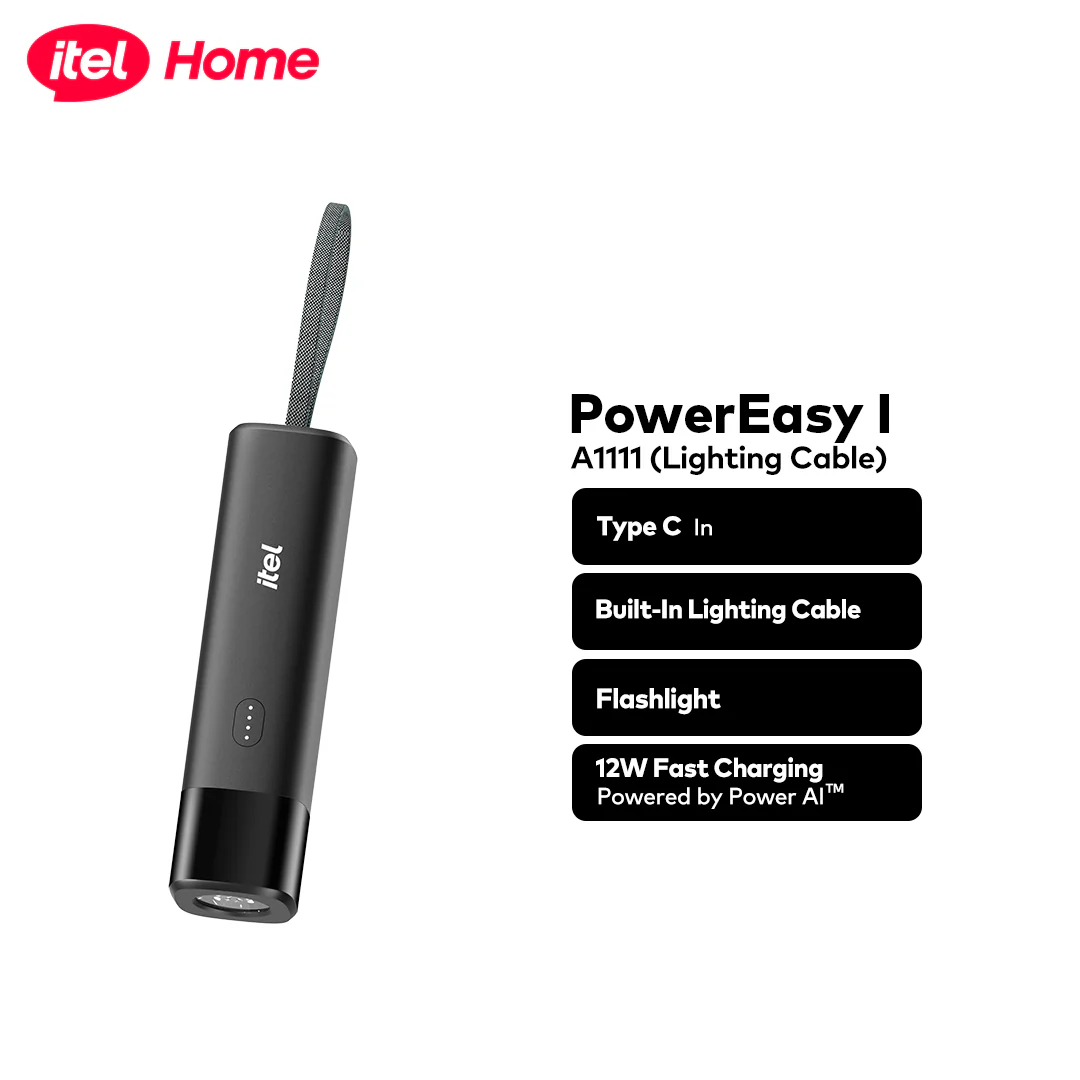 itel PowerEasy1 5000 A1111 Power-Bank | Champions Promo