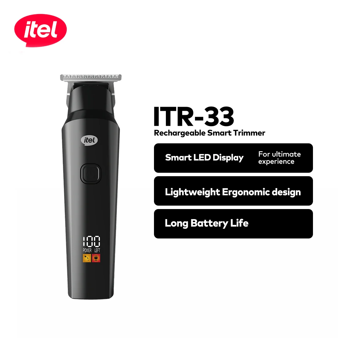 itel Rechargeable Smart Trimmer ITR-33