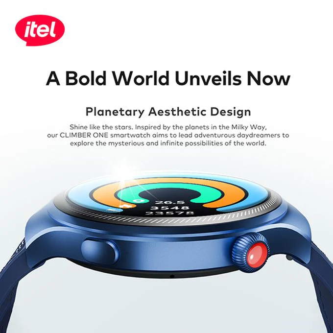itel smart Watch Edge R1 Pro O43 | Champions Promo - Image 3