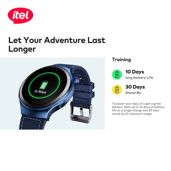 itel smart Watch Edge R1 Pro O43 | Champions Promo - Image 4