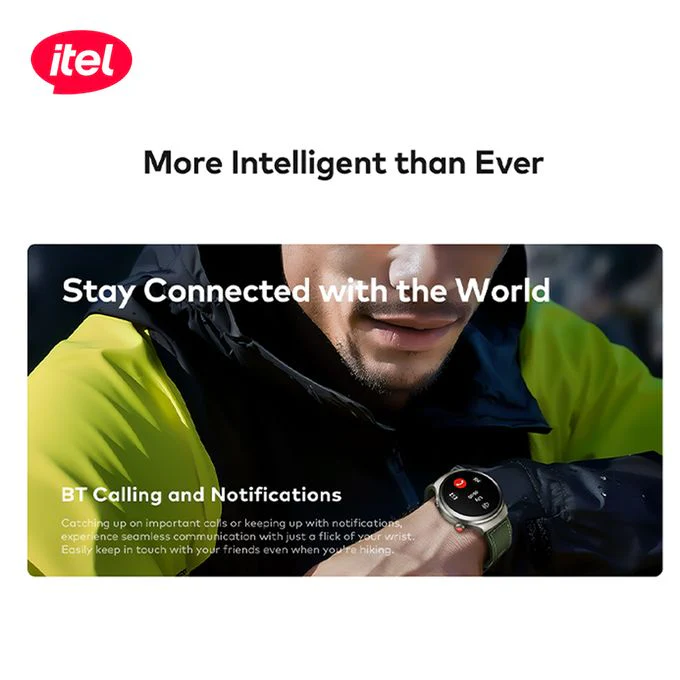 itel smart Watch Edge R1 Pro O43 | Champions Promo - Image 7