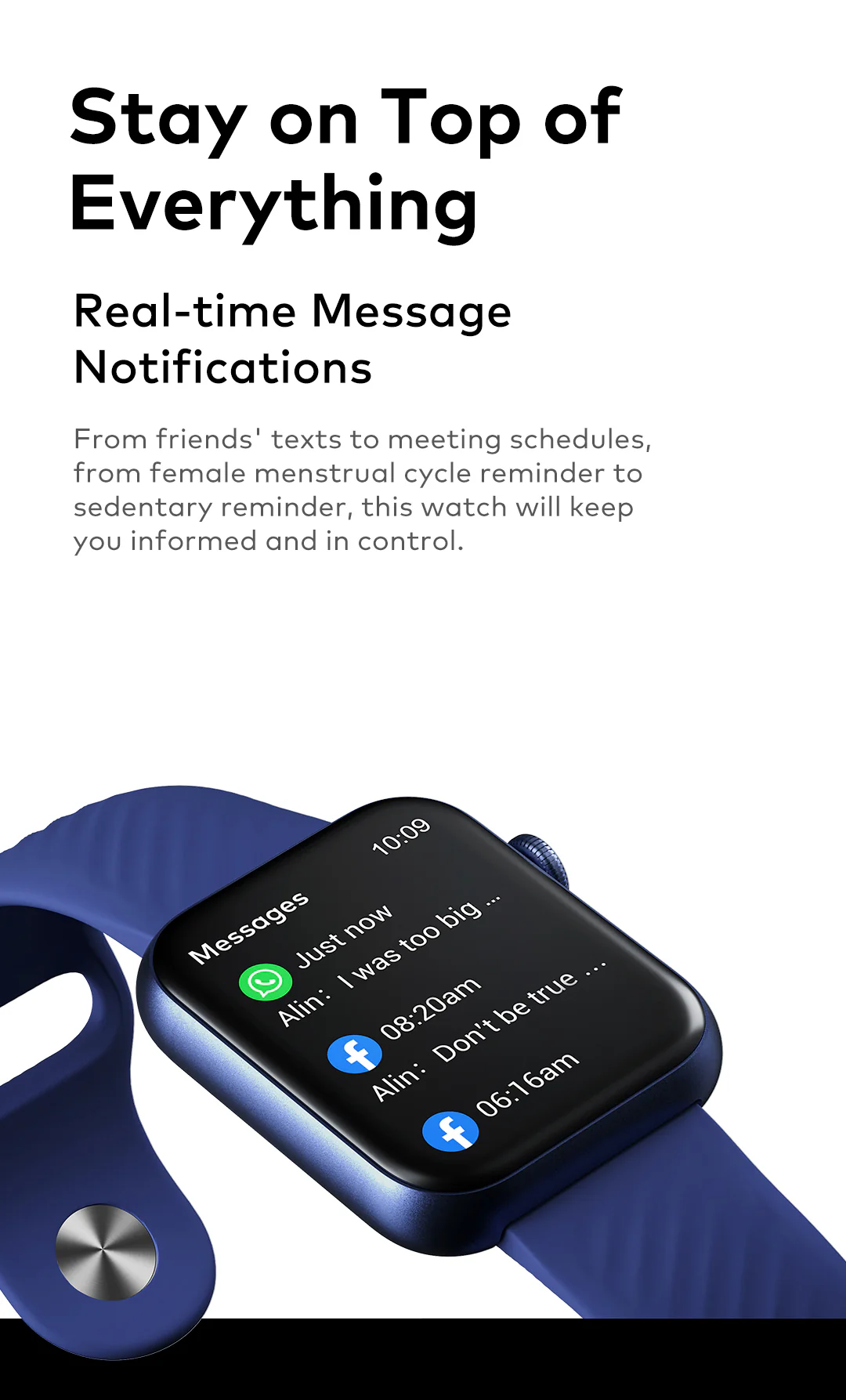 itel Smartwatch O11 | Champions Promo - Image 5