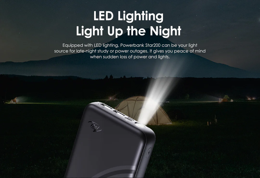 itel Star 200 Powerbank 20000mAh Fast Charging Power Bank - Image 3