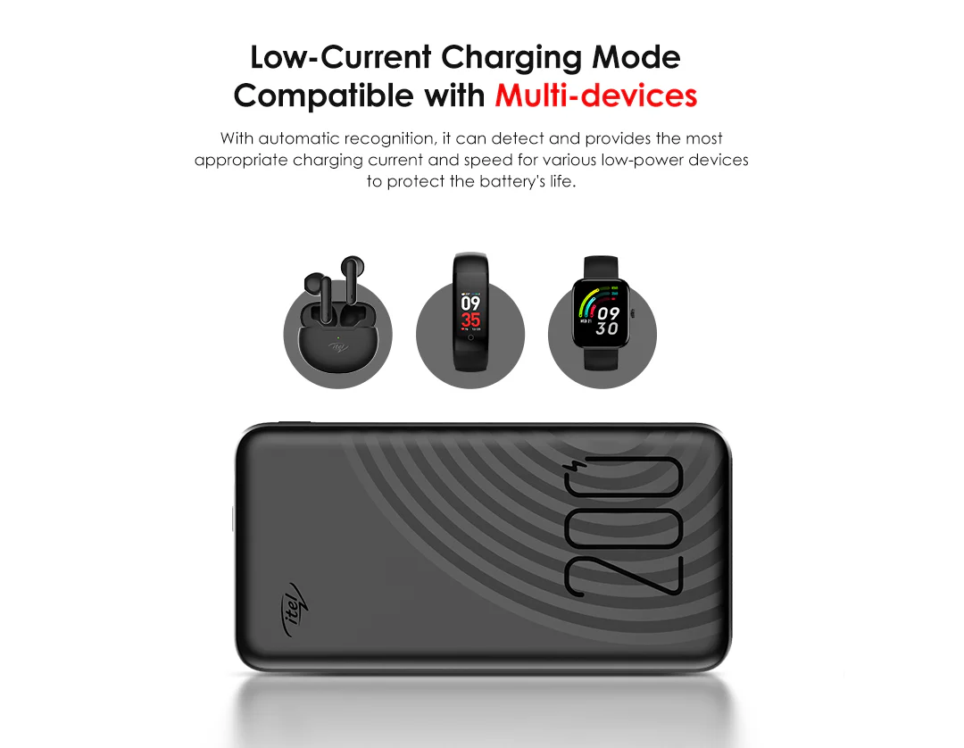 itel Star 200 Powerbank 20000mAh Fast Charging Power Bank - Image 7