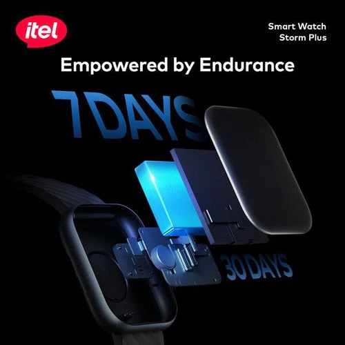itel Storm Plus SmartWatch ISW-015 – 2.01" HD Display, IP68 Waterproof, Bluetooth Calling, AI Voice Assistant, 100+ Sports Modes - Image 5