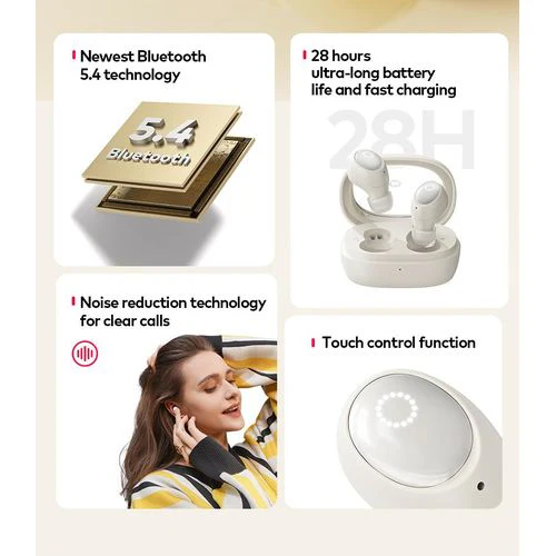 itel TWS BudsAir 2 Earbuds ENC Travel Partner 7hrs Playtime - Image 2
