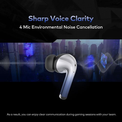BudsPlay Earbuds 4 Mic ENC Gaming Mode Co-branded Boomplay - Image 5