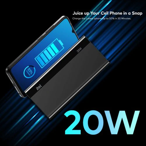 T157 Powerlite+ 10000mAh 20W Fast Charger Input&output Type C Mobile Power - Image 3