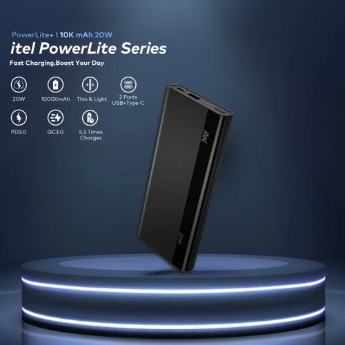 T157 Powerlite+ 10000mAh 20W Fast Charger Input&output Type C Mobile Power - Image 8
