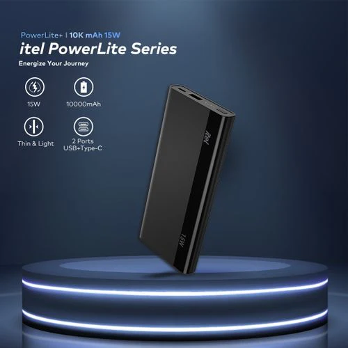 T158 PowerLite 10000mAh 15W Fast Charger Input&output Type C Mobile Power - Image 3