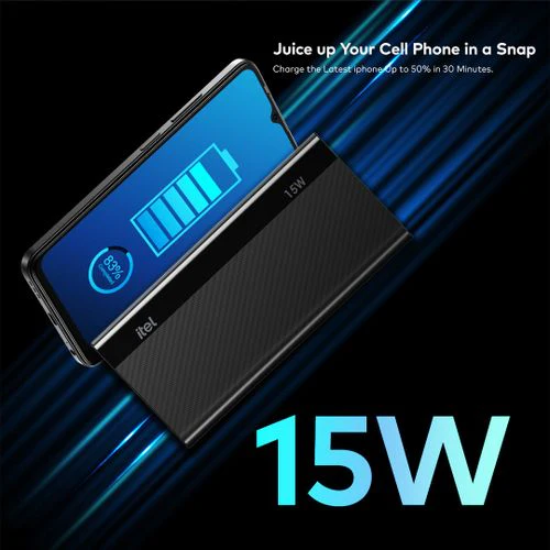 T158 PowerLite 10000mAh 15W Fast Charger Input&output Type C Mobile Power - Image 4