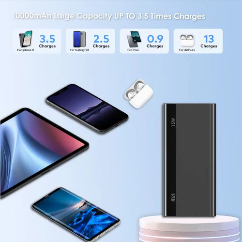 T158 PowerLite 10000mAh 15W Fast Charger Input&output Type C Mobile Power - Image 7