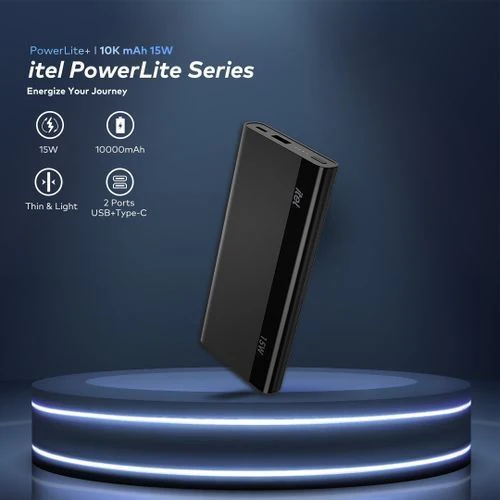 T158 PowerLite 10000mAh 15W Fast Charger Input&output Type C Mobile Power - Image 9